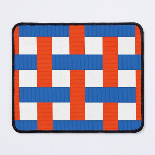 Item preview, Textured Interwoven Lattice of Blue Red and White Stripes designed and sold by ArtyFridgees.