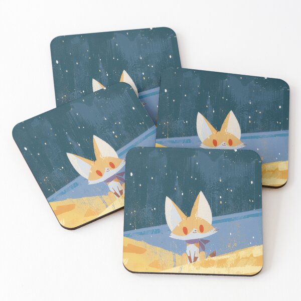 Item preview, Starry Desert Fox Dream designed and sold by Dusk Atelier.
