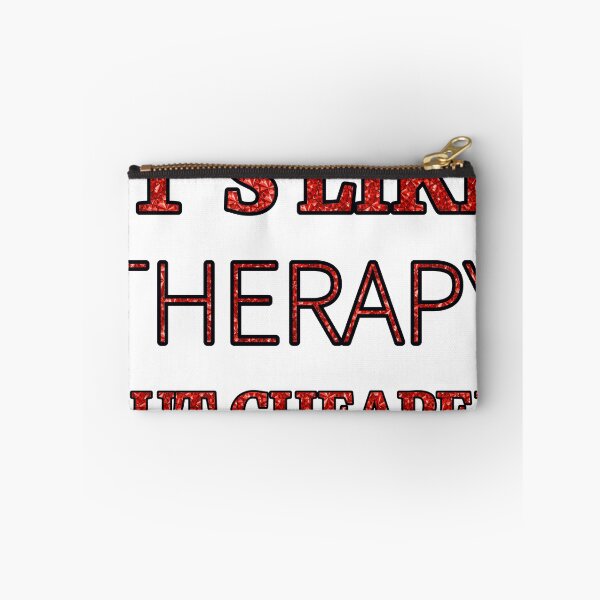 Item preview, Rock Climbing It'S Like Therapy But Cheaper And Better Red Rhinestone designed and sold by TheIconSmith.