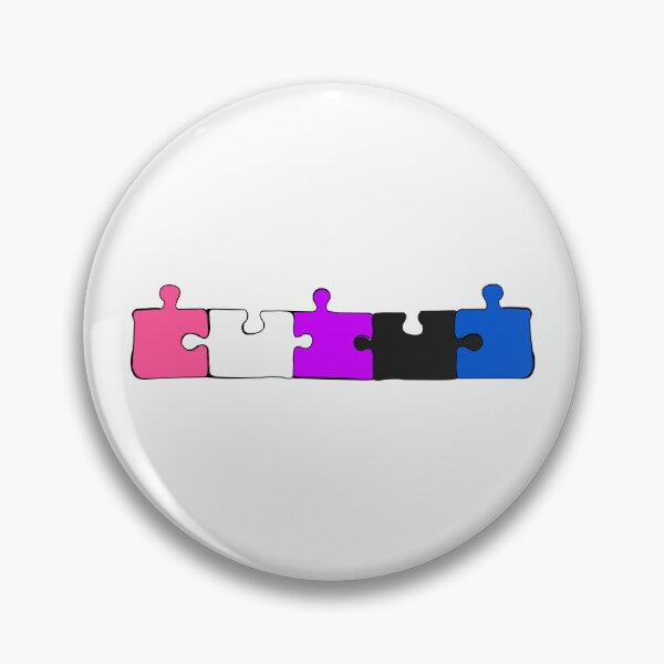 Item preview, Genderfluid Puzzle Pieces Pride Flag designed and sold by HarveyHandcraftsandDesigns.