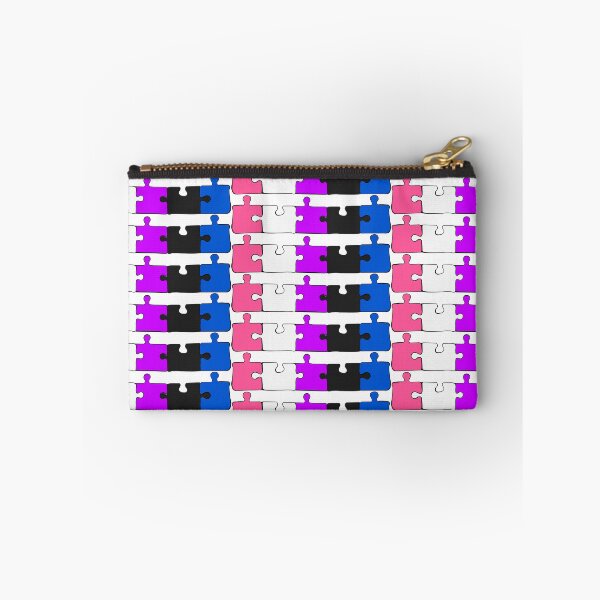 Item preview, Genderfluid Puzzle Pieces Pride Flag designed and sold by HarveyHandcraftsandDesigns.