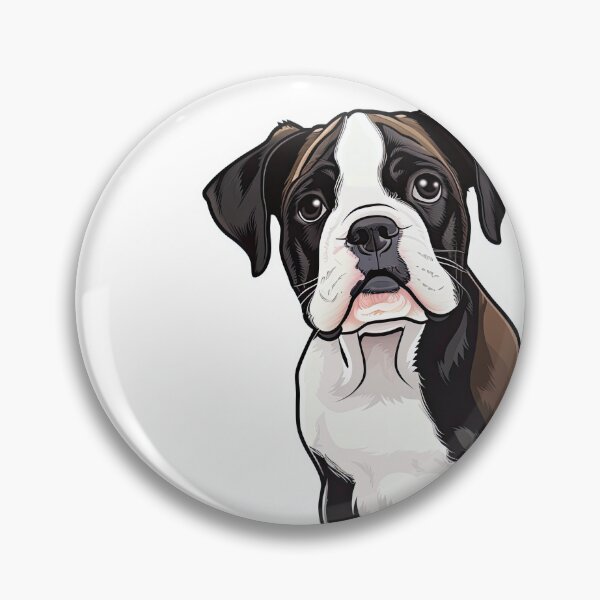 Item preview, Beautiful Realistic Boston Terrier Portrait Sticker Graphic Art 002 designed and sold by TheTodayTribe.