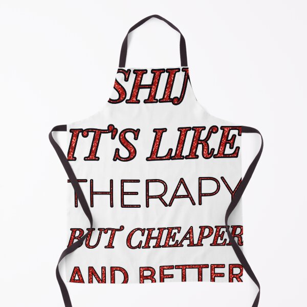 Item preview, Fishing It'S Like Therapy But Cheaper And Better Red Rhinestone designed and sold by TheIconSmith.