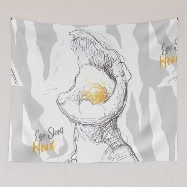 Item preview, Egg Shell Head (Drawing by ACCI)   designed and sold by VanyssaGraphics.