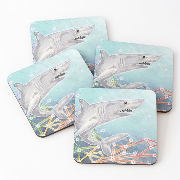 Item preview, spirit of shark designed and sold by paigeandpaper.