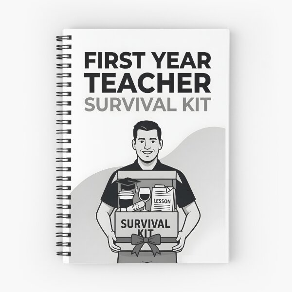 Item preview, FIRST YEAR TEACHER SURVIVAL KIT Minimalist designed and sold by AccidentalArtist.