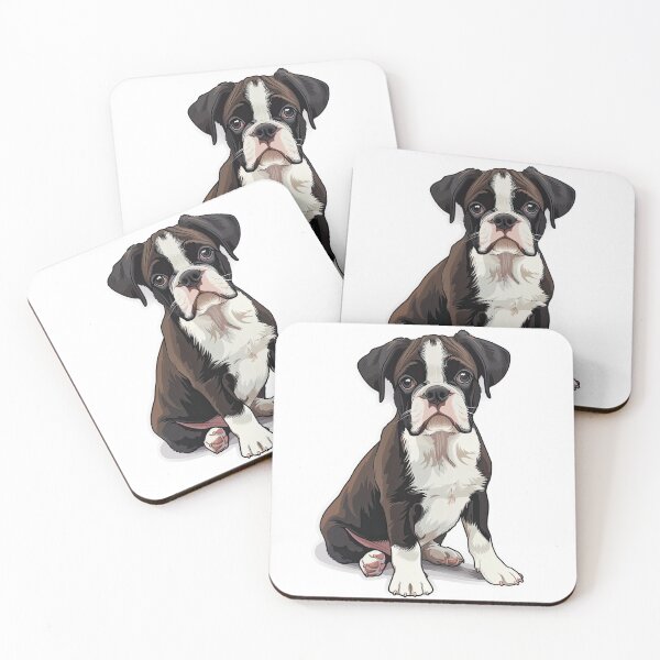 Item preview, Beautiful Realistic Boston Terrier Portrait Sticker Graphic Art 003 designed and sold by TheTodayTribe.