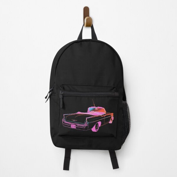 Item preview, Neon Convertible Sunset Minimalist Retro Road Trip Synthwave Art designed and sold by RetroWaveArtCo.