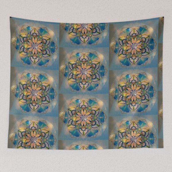 Item preview, Ancient echoes of Sacred Geometry  designed and sold by Limitless canvas .