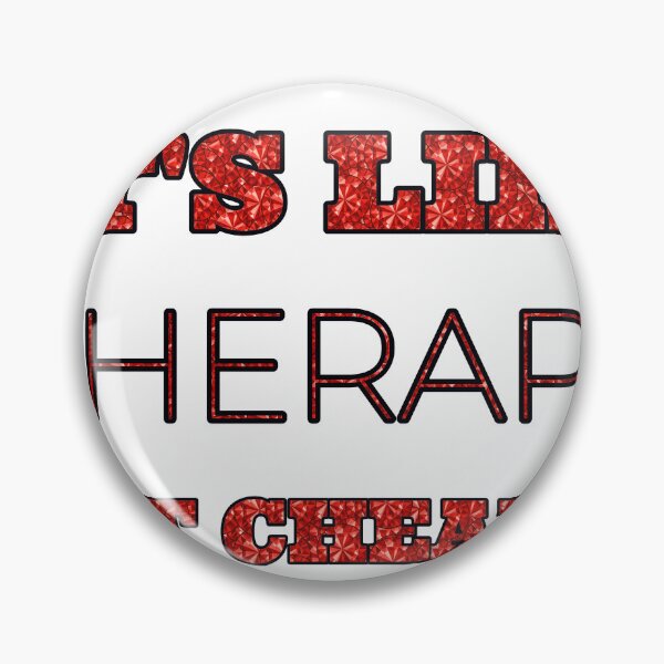 Item preview, Sky Diving It'S Like Therapy But Cheaper And Better Red Rhinestone designed and sold by TheIconSmith.