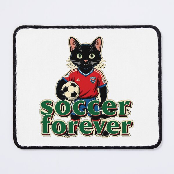 Item preview, Soccer Forever Retro Cat designed and sold by FantasyPearl.