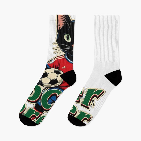 Item preview, Soccer Forever Retro Cat designed and sold by FantasyPearl.