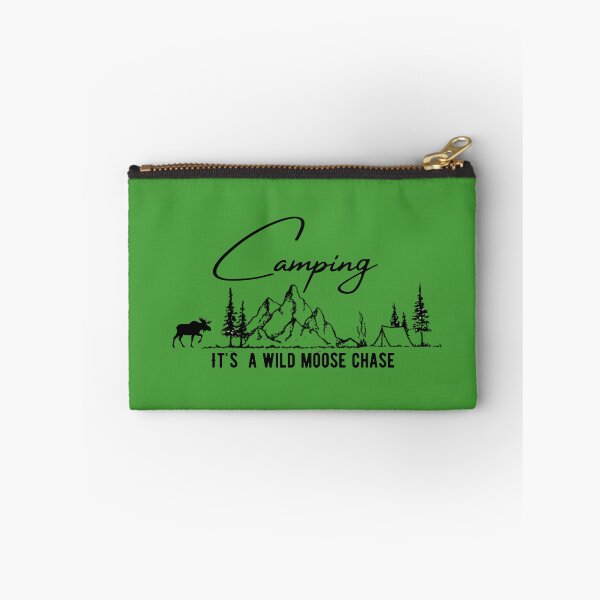 Item preview, Camping  it's a wild moose chase designed and sold by OnaleeNicklinArt.