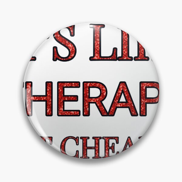 Item preview, Horseback Riding It'S Like Therapy But Cheaper And Better Red Rhinestone designed and sold by TheIconSmith.