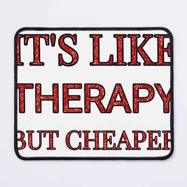 Item preview, Horseback Riding It'S Like Therapy But Cheaper And Better Red Rhinestone designed and sold by TheIconSmith.