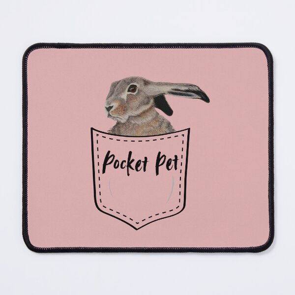 Item preview, Rabbit in your pocket designed and sold by OnaleeNicklinArt.