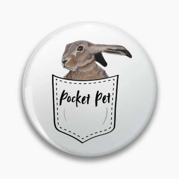 Item preview, Rabbit in your pocket designed and sold by OnaleeNicklinArt.