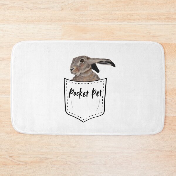 Item preview, Rabbit in your pocket designed and sold by OnaleeNicklinArt.