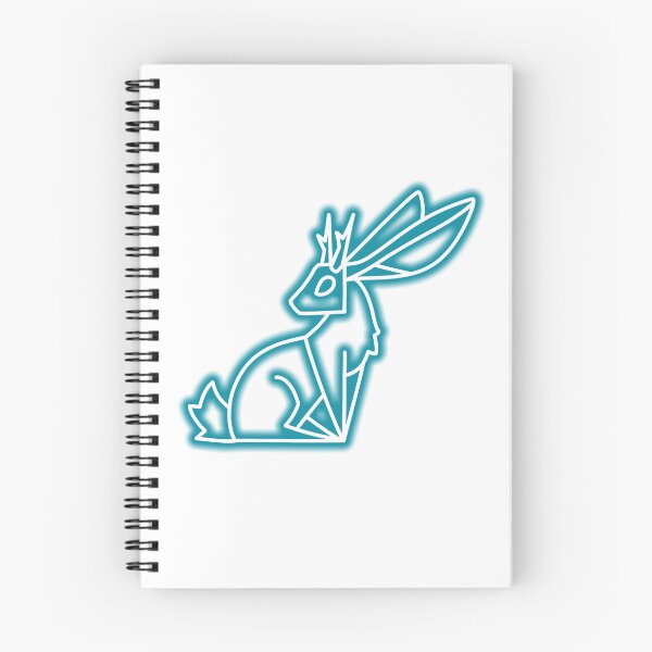 Item preview, Blue Neon Jackalope designed and sold by The Artful Finch.