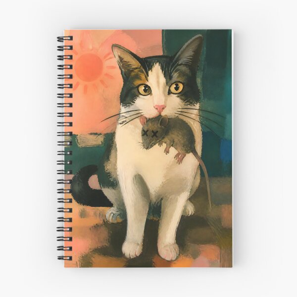 Item preview, The Proud Hunter: Cat with a Gift designed and sold by 3T3rnalArts.