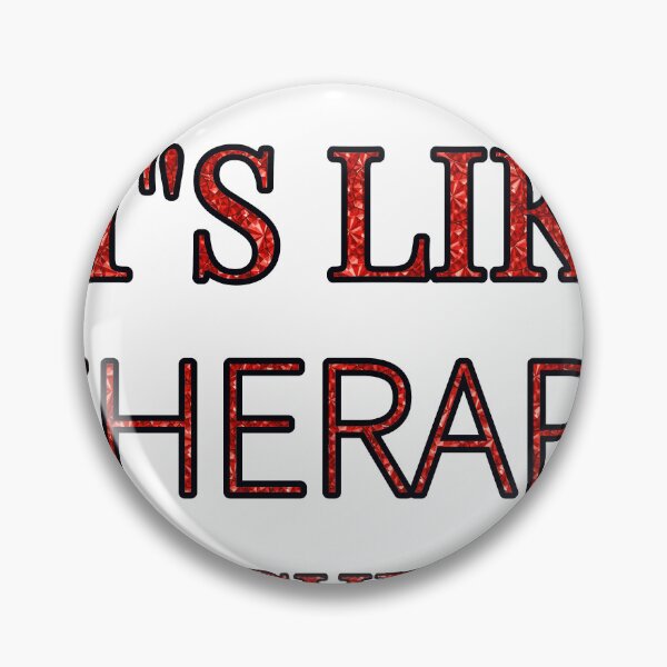 Item preview, Skiing It'S Like Therapy But Cheaper And Better Red Rhinestone designed and sold by TheIconSmith.