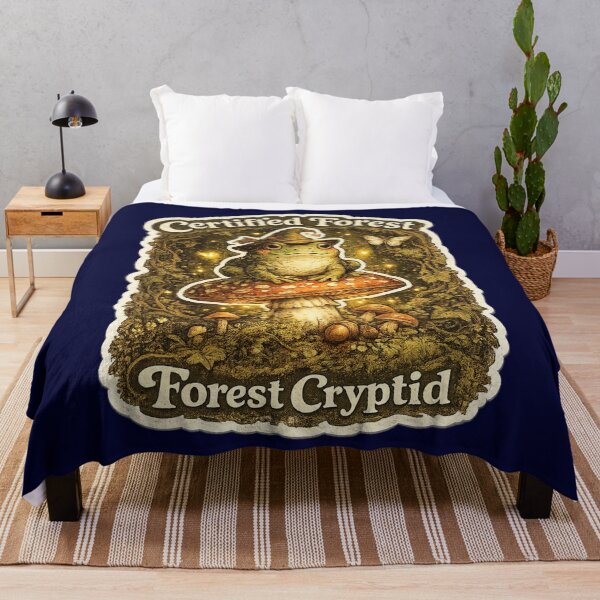 Item preview, Certified Forest Cryptid Frog Mushroom Sticker designed and sold by irfanshikh.