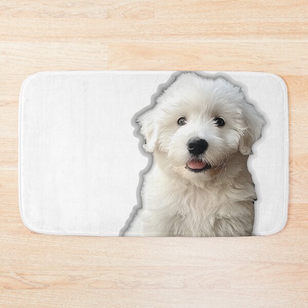 Item preview, Realistic Malshi Puppy Sticker | Cute Maltese Shih Tzu Mix Portrait | Puppy Lover Gift 002 designed and sold by TheTodayTribe.