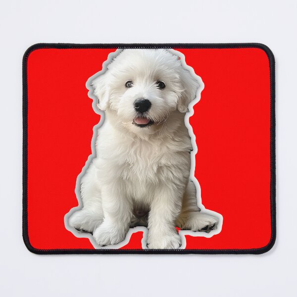 Item preview, Realistic Malshi Puppy Sticker | Cute Maltese Shih Tzu Mix Portrait | Puppy Lover Gift 002 designed and sold by TheTodayTribe.