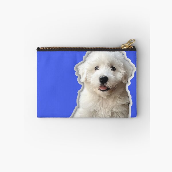 Item preview, Realistic Malshi Puppy Sticker | Cute Maltese Shih Tzu Mix Portrait | Puppy Lover Gift 002 designed and sold by TheTodayTribe.