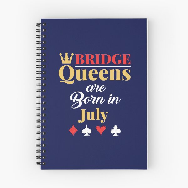 Item preview, Bridge Queens Are Born in July Birthday Women designed and sold by jaygo.