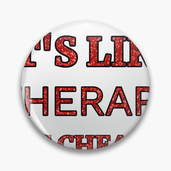 Item preview, Sledding It'S Like Therapy But Cheaper And Better Red Rhinestone designed and sold by TheIconSmith.