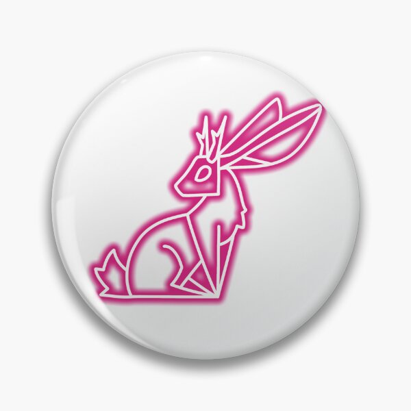 Item preview, Pink Neon Jackalope designed and sold by The Artful Finch.