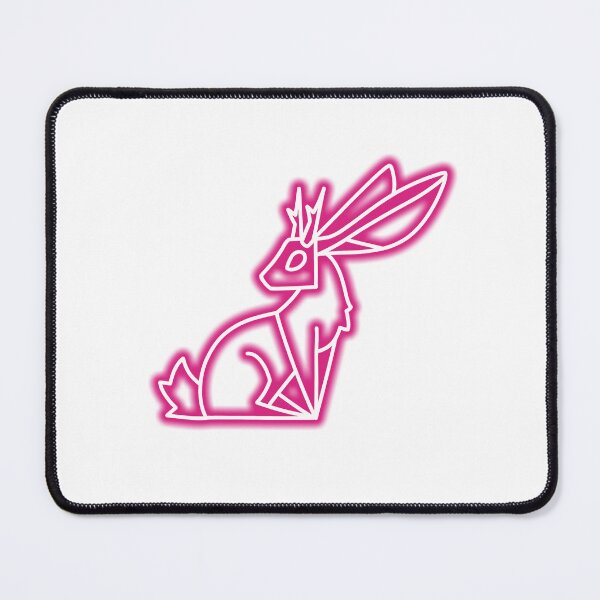 Item preview, Pink Neon Jackalope designed and sold by The Artful Finch.