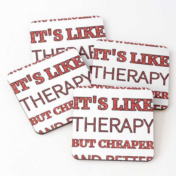 Item preview, Snowshoeing It'S Like Therapy But Cheaper And Better Red Rhinestone designed and sold by TheIconSmith.