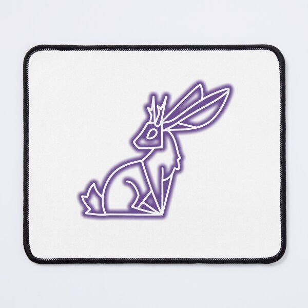 Item preview, Purple Neon Jackalope designed and sold by The Artful Finch.