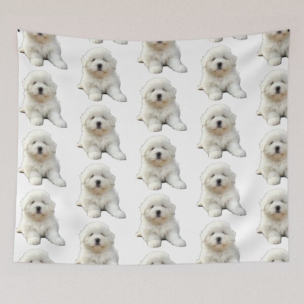 Item preview, Realistic Malshi Puppy Sticker | Cute Maltese Shih Tzu Mix Portrait | Puppy Lover Gift 003 designed and sold by TheTodayTribe.