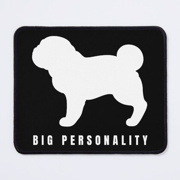 Item preview, Minimalist Pug Line Art Dog (For Dark Apparel) designed and sold by TailPrints.