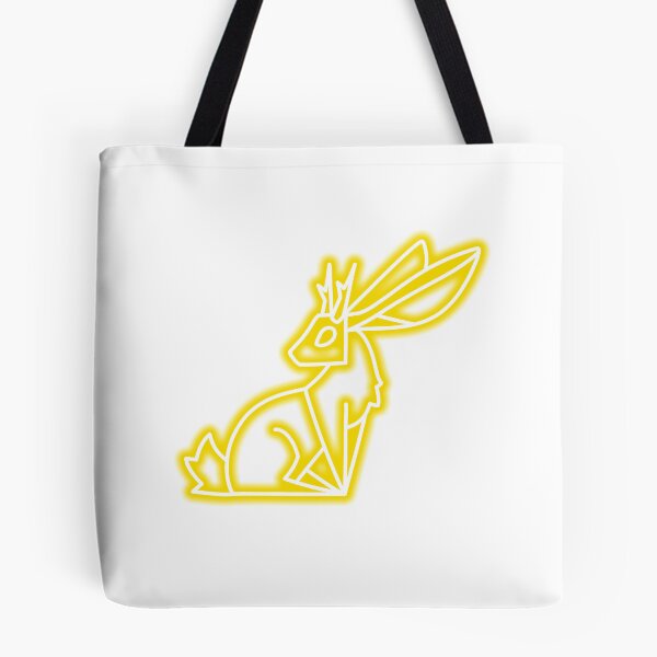 Item preview, Yellow Neon Jackalope designed and sold by The Artful Finch.