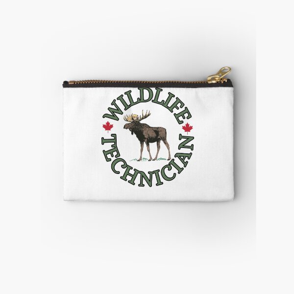 Item preview, Wildlife Technician Canada Moose Circular Text logo designed and sold by Shel13X.
