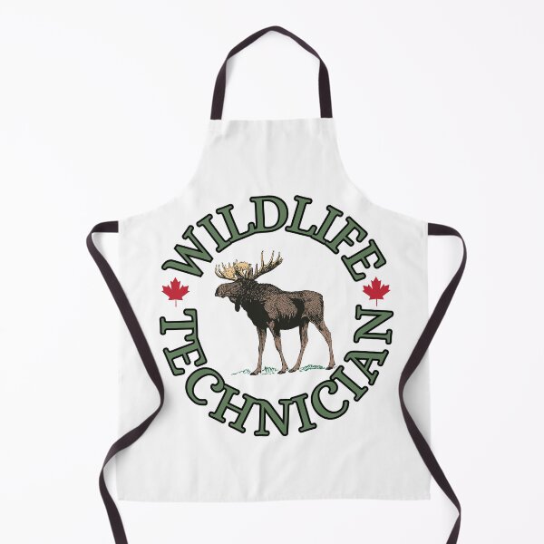 Item preview, Wildlife Technician Canada Moose Circular Text logo designed and sold by Shel13X.