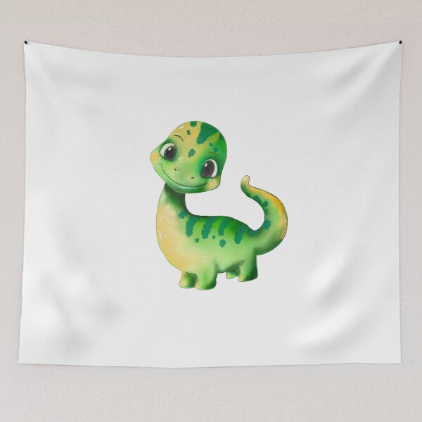 Item preview, cute baby dinosaur designed and sold by pilar-tebar.design.