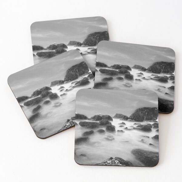 Item preview, Indian Beach, Ecola State Park, Oregon, In Black And White designed and sold by Kay Brewer.