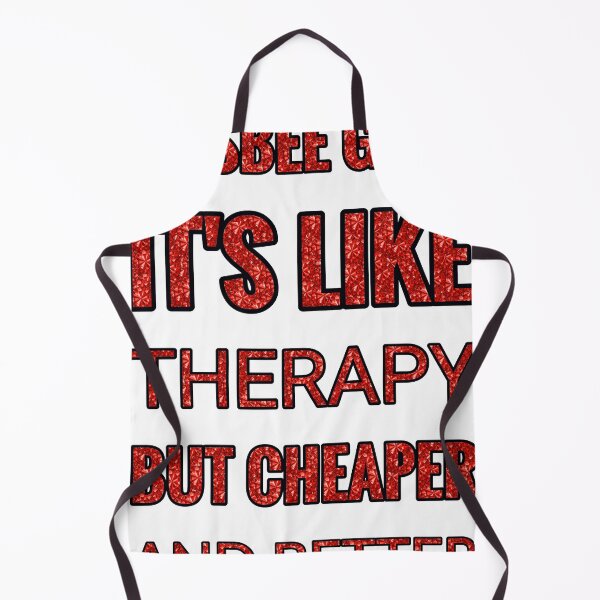 Item preview, Frisbee Golf It'S Like Therapy But Cheaper And Better Red Rhinestone designed and sold by TheIconSmith.