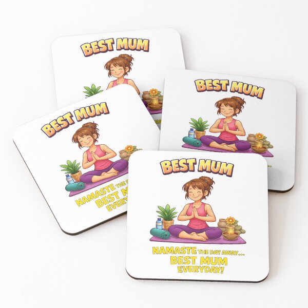 Item preview, Mum,Mom,Best Mum Yoga Mediation Namaste  designed and sold by JamesDunican.