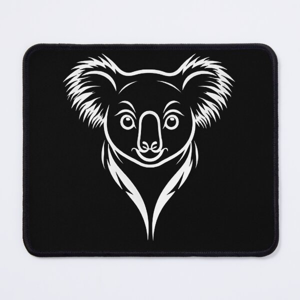 Item preview, Minimalist Koala Head Line Art Australian Wildlife designed and sold by UrbanPrts.