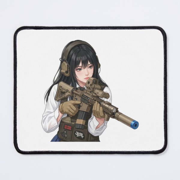Item preview, Tactical School Girl - Anime Special Ops designed and sold by RAWLIFEGRAPHIC.
