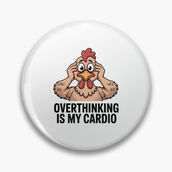 Item preview, Overthinking Is My Cardio designed and sold by 123ks.