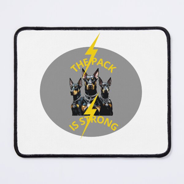 Item preview, The Pack Is Strong Doberman Graphic designed and sold by DidiDesignShop.