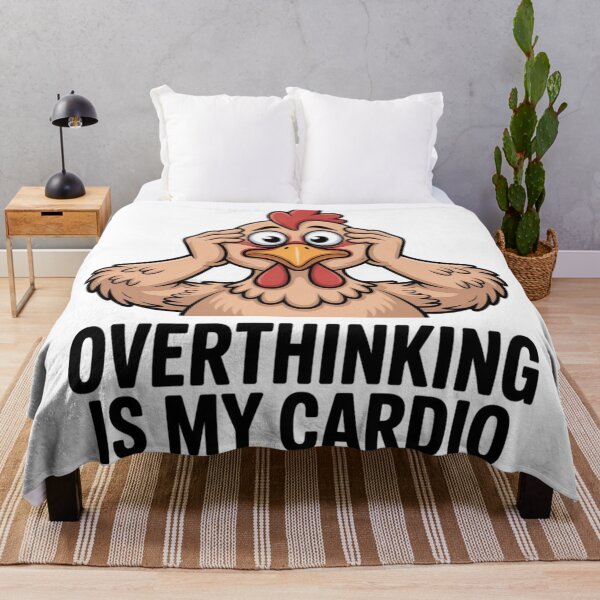Item preview, Overthinking Is My Cardio designed and sold by 123ks.
