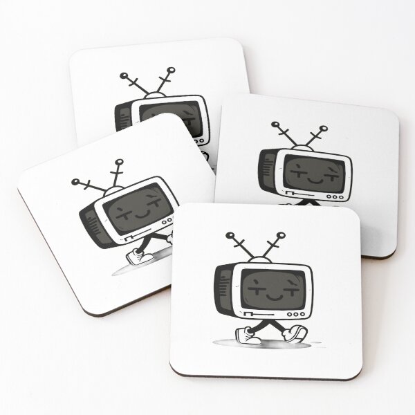 Item preview, Retro TV Walking Cartoon | Vintage Television Character Design for Nostalgic Fun & Playful Vibes designed and sold by Bright Nest Studio.